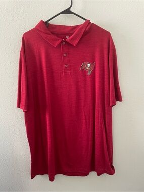 Fanatics Red Tampa Bay Buccaneers Polo Shirt